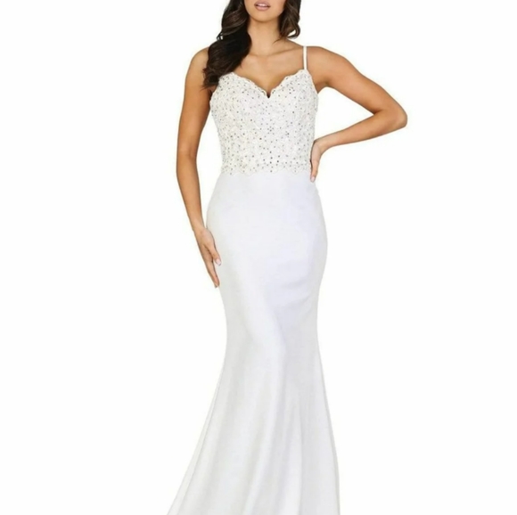 Dancing Queen bridal silhouette gown NWT - Picture 2 of 12